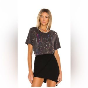ROMAN BOYFRIEND TEE
Michael Lauren
Color: Onyx & Neon Splatter